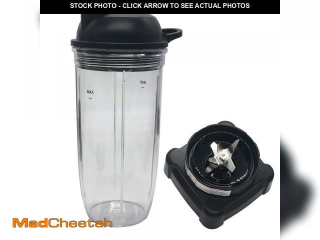Lot 74-12116544 - joystar Replacement extractor blade with 32 oz cup and spout lid Replacement Parts for Nutri Ninja U...