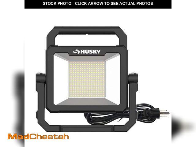 Lot 74-14222985 - Husky 12000 Lumen LED Portable Corded Work Light - UNUSED