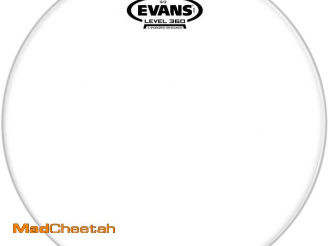 Lot 74-12028687 - Evans Drum Heads - G12 Clear Tom Drumhead, 18 Inch - UNUSED