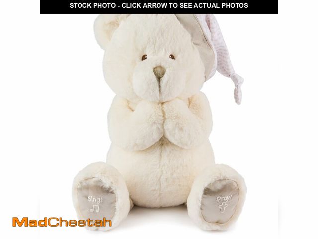Lot 74-12701294 - GUND Animated Goodnight Prayer Bear, Spiritual Plush Teddy Bear, Sensory Toy Stuffed Animal for Ages...