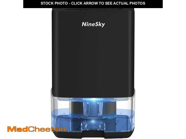 Lot 74-12457114 - NineSky Dehumidifier for Home, 35oz Water Tank (300 sq.ft), Small Dehumidifiers for Bathroom, Bedroo...