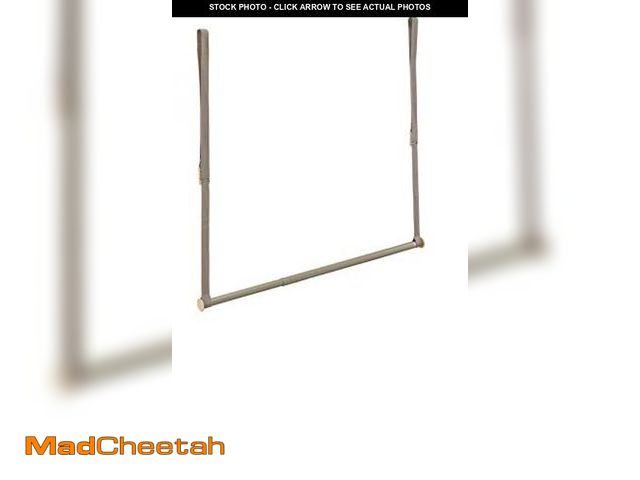 Lot 74-9753170 - ClosetMaid 31220 Double Hang Closet Rod, Nickel - UNUSED
