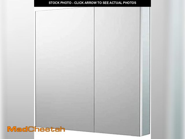 Lot 74-12429505 - Sunrosa Aluminum Bathroom Medicine Cabinet with Mirror Door, 30"Ãâ27.5" Bathroom Mirror Cabinet, ...