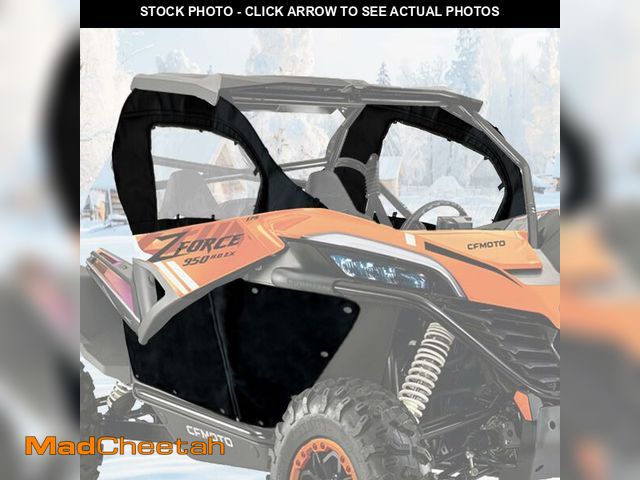 Lot 74-12705075 - QYMOTO ZForce 950 Full Doors with Zippered Windows,900D PVC Soft Cab Enclosures Compatible with CFMO...