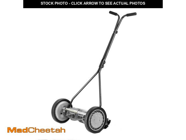 Lot 74-12594131 - American Lawn Mower Company 16 in. 5-Blade Manual Walk Behind Reel Lawn Mower - UNUSED