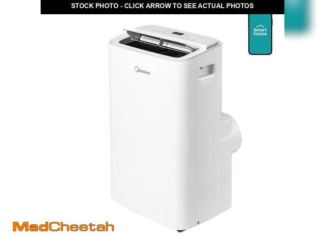 Lot 74-12146273 - Midea 8, 000 BTU SmartCool Portable Air Conditioner, For spaces up to 350 Sq. Ft, MAP08S1XWT-S - UNU...