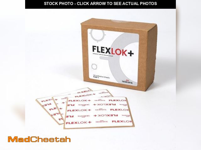 Lot 74-12118284 - Mohawk 4" x 4" Flexlok+ Tabs (500 tabs per Pack) - UNUSED
