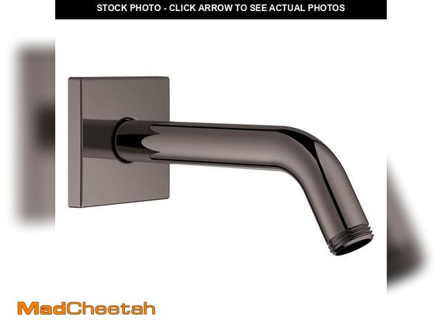Lot 74-14306241 - GROHE Relexa 6 in. Shower Arm in Hard Graphite - UNUSED
