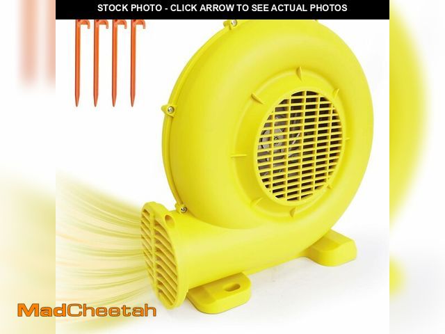 Lot 74-14483232 - Ziziella Bounce House Blower, 380W 0.51HP Powerful Inflatable Blower Portable Air Blower for Inflata...