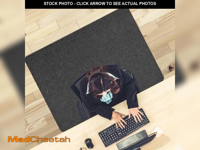 Lot 74-12311657 - Placoot Office Chair Mat for Hardwood Floor &amp; Tile Floor 55"x35" Desk Chair Mat for Rolling Chai...