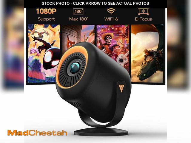 Lot 74-14150392 - Mini Projector Portable Video Projector Support 1080P 200" HD Movie Projector, Outdoor Projectors wi...