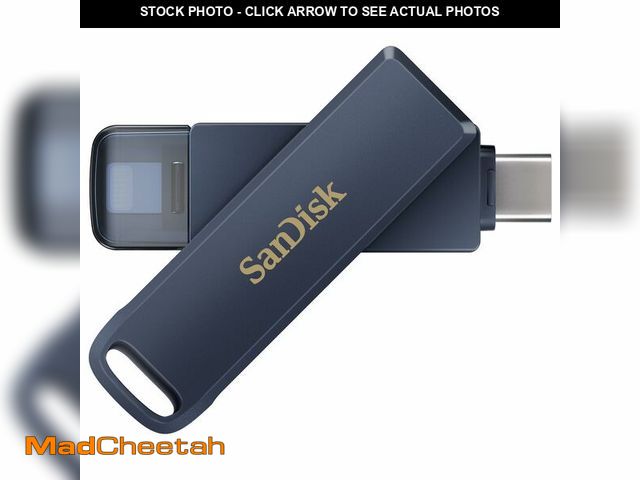 Lot 74-13548070 - SanDisk 256GB Phone Drive for iPhone - USB-C and Lightning - Compatible with iPhones, iPads, Mac, an...