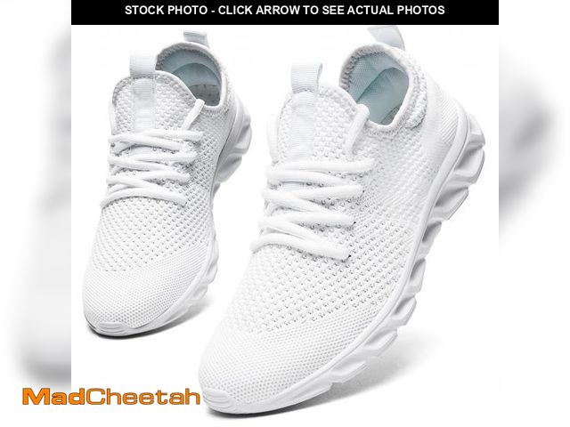 Lot 74-11554665 - Oltyutc Tennis Gym Shoes for Women Lightweight Running Sneakers Slip On Walking Shoes for Outdoor Wo...