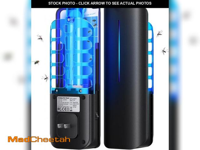 Lot 74-12436055 - Flying Insect Trap Plug in Mosquito Bug Zapper Indoor Gnat Moth Catcher with 9W Night UV Light, 10 S...
