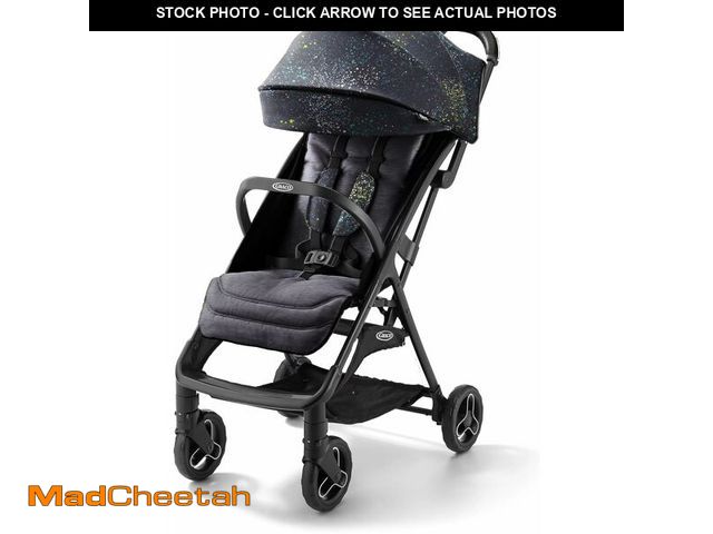 Lot 74-14068099 - Graco Ready2Jet Compact Stroller - Compact Travel Stroller with Automatic Fold Splatter Art - USED