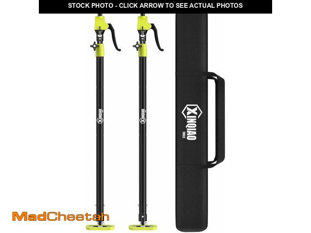 Lot 74-14368384 - XINQIAO Cabinet Jacks for Installing Cabinets, Heavy Duty Third Hand Tool Adjustable Support Pole &a...