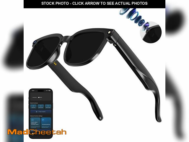 Lot 74-14270864 - Osawalla AI Smart Glasses with Camera,8MP Camera Glasses,1080P Anti-Shake Video Recording, Real Time...