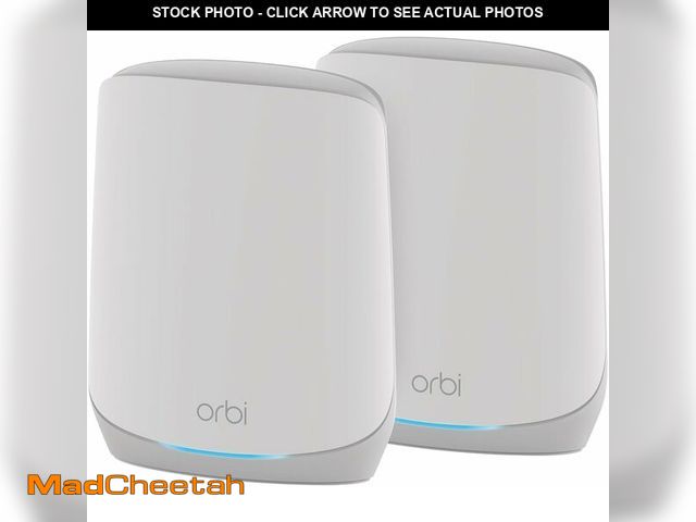 Lot 74-14591353 - NETGEAR Orbi Whole Home Tri-Band WiFi 6 Mesh Network System (RBK752P) ÃÂ¢Ã¢âÂ¬Ã¢â¬Å Router with...
