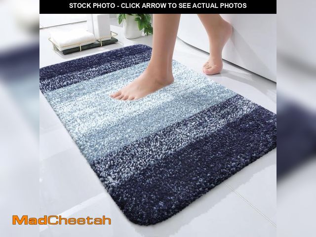 Lot 74-12440404 - OLANLY Bathroom Rugs Mat 24x16, Extra Soft Absorbent Microfiber Bath Rugs, Rubber Backing, Quick Dry...