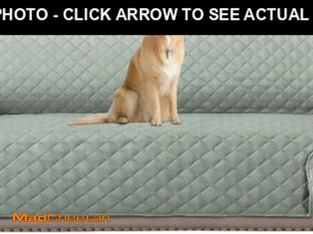 Lot 74-12327018 - H.VERSAILTEX Sofa Protector for Dog Sofa Slipcover Quilted Furniture Protector with Non Slip Elastic...