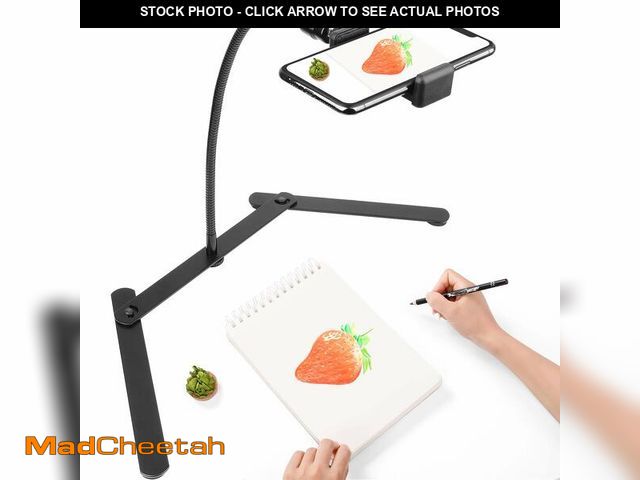 Lot 74-13573342 - Photo Copy Pico Projector Stand,Chromlives Overhead Tripod Video Stand for Phone,Adjustable Tabletop...