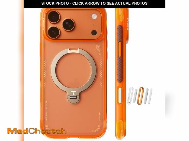 Lot 74-12978836 - TORRAS Ostand Q3 Air for iPhone 17 Pro Case 6.3'' with Stronger Magnetic Stand, Fit for Magsafe, Air...