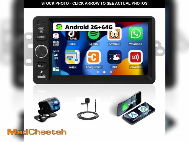 Lot 74-12708378 - 2G+64G Android Car Stereo Radio for Chevy Chevrolet Silverado SSR Tahoe 2003-2006,GMC Siera Yukon 20...