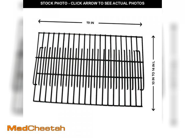 Lot 74-10190944 - Universal 19 in. Adjustable Porcelain Cooking Grate - UNUSED