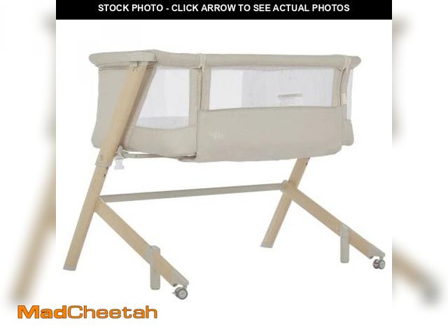Lot 74-12396623 - Evolur Stellar Bassinet and Bedside Sleeper, Beige - UNUSED