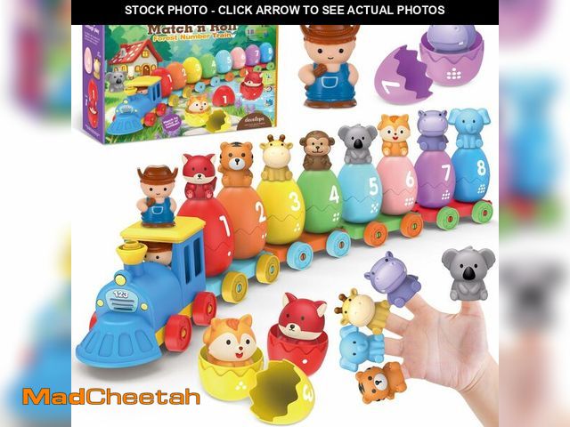 Lot 74-13715296 - Grarain Easter Basket Stuffers for Toddler - Prefilled Easter Eggs with Toys &amp; Train Set | Fun P...