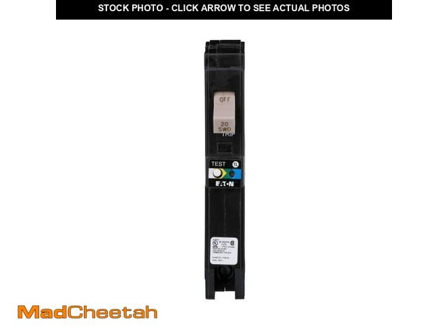 Lot 74-12683981 - Eaton 20 Amp All in One AF/GF Breaker - UNUSED