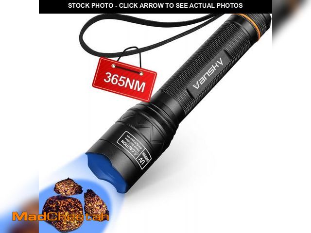 Lot 74-12333193 - Vansky X7 Pro 365nm UV Light Blacklight Flashlights: LED Black Light Flashlite Professional Ultravio...
