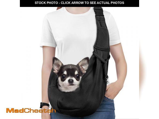 Lot 74-12311448 - Pawaboo Small Dog Sling Carrier, Reversible Hands Free Dog Sling Carriers for Small Dogs and Cats, P...