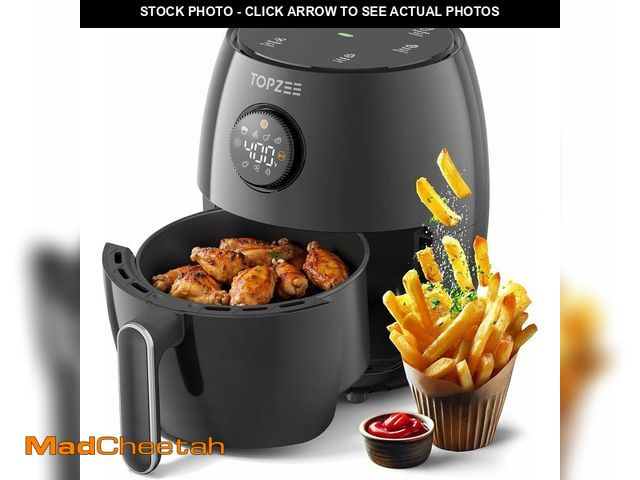 Lot 74-13708997 - 2.1Qt Small Air Fryer - Compact Digital Mini Airfryer with 7-in-1 Presets, 98% Less Oil, Adjustable ...
