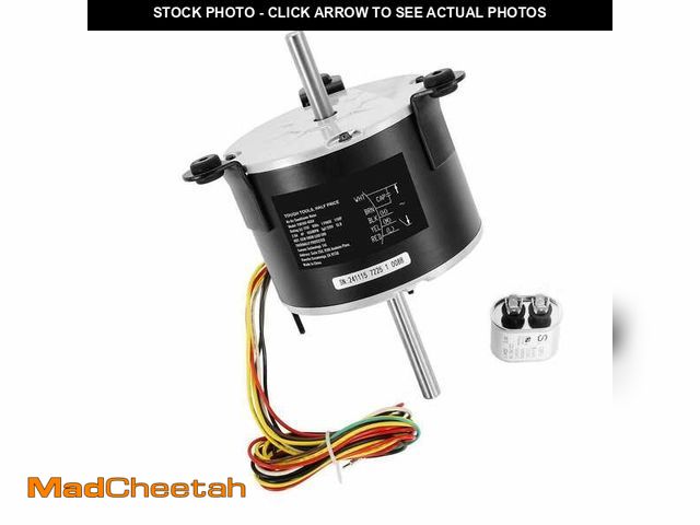 Lot 74-13778839 - SKYSHALO RV AC Fan Motor Compatible with 1/5HP AC115V 2. 6A 1650 RPM (3 Speeds), Dometic Brisk Air I...