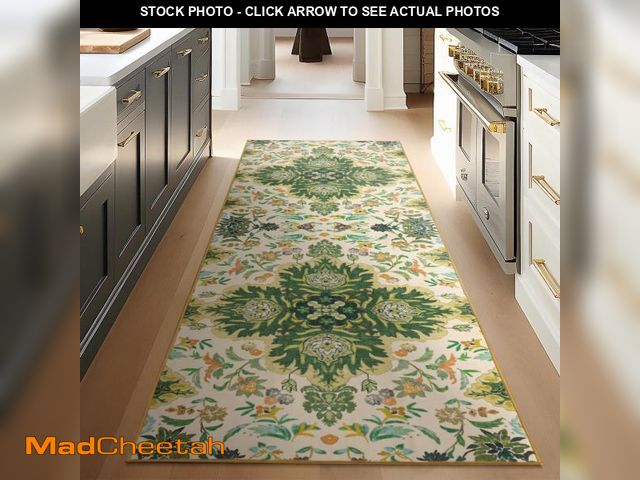 Lot 74-11555166 - Phantoscope Hallway Runner Rug 2'x6', Boho Washable Non-Slip Kitchen Rug Runner with Rubber Backing,...