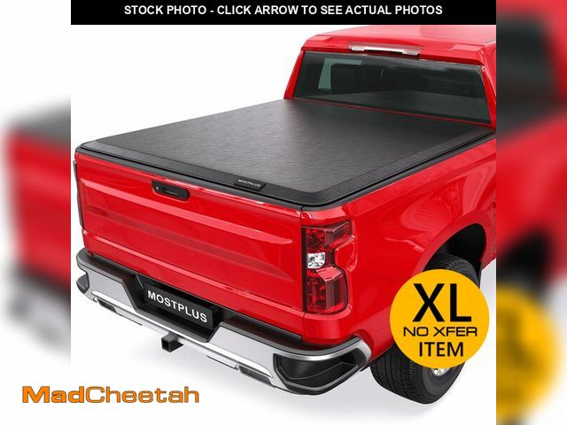 Lot 74-12688994 - MOSTPLUS Roll-Up Soft Vinyl Truck Bed Tonneau Cover Compatible with 2007-2013 Chevrolet Chevy Silver...