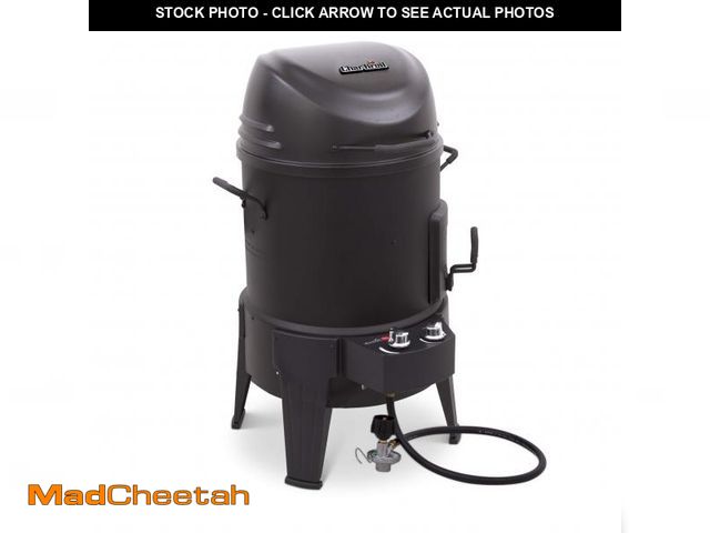 Lot 74-12228032 - Charbroil The Big Easy TRU-Infrared 3-in-1 Smoker, Roaster &amp; Gas Grill, Black - 14101550 - UNUSE...