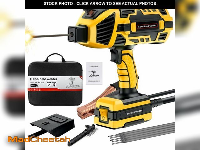 Lot 74-13550572 - YesRight Handheld Welding Machine 110V 120A Portable Electric Welder Machine ARC Welder Gun with IGB...