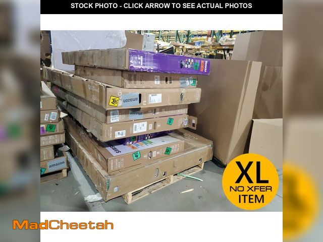 Lot 74-13065834 - 1 Pallet of 8 Damaged / Cracked TVs TS 92923- MUST BE PICKED UP IN 7 DAYS !!!!
