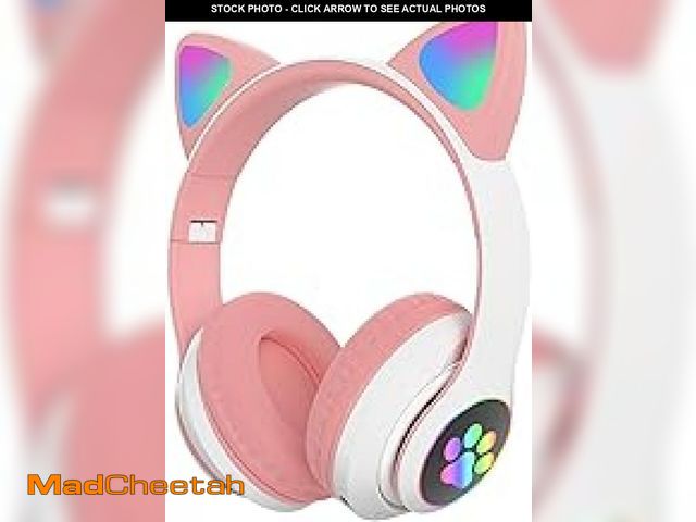 Lot 74-10619836 - TOKANI Bluetooth Wireless Headphones for Kids Teens Adults, Over-Ear Bluetooth Headphones with Micro...
