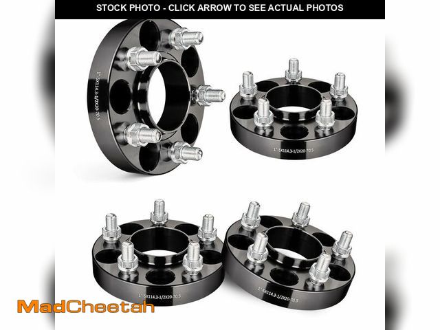 Lot 74-14296750 - EVIL ENERGY 5x4.5 Wheel Spacers 1 inch Compatible with Ford Ranger 1983-2011, 5x114.3 mm Hubcentric ...