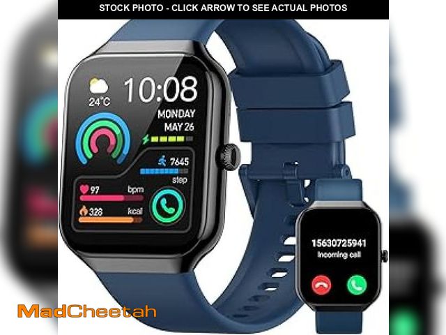 Lot 74-12124894 - Smart Watch for Men Women (Answer/Make Call), 1.96"HD 2025 Smartwatch with Heart Rate/Sleep Monitor/...