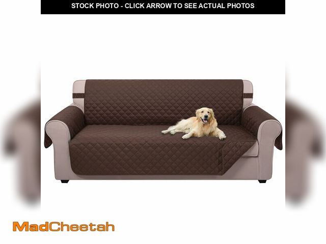 Lot 74-12706871 - U-NICE HOME Large Sofa Cover Reversible Couch Cover for Dogs with Elastic Straps Water Resistant Fur...