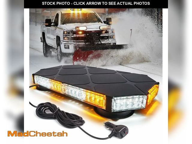 Lot 74-12605061 - LUMENIX 56 LED Roof Top Strobe Beacon Lights Bar Rooftop Hazard Warning Emergency Safety Flashing Pl...