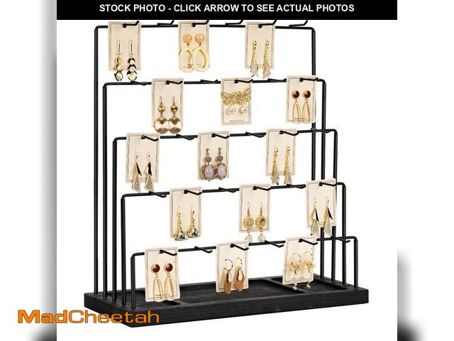 Lot 74-14058538 - DGWJSU Earring Display Stands for Selling, Earring Rack Display Holder Stand, Jewelry Display for Se...