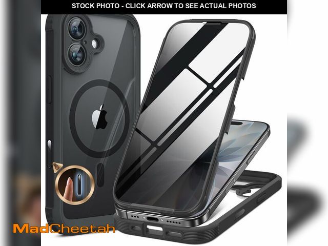 Lot 74-14211336 - Miracase Magnetic for iPhone 17 Case with Privacy Screen Protector [Compatible with MagSafe],Full Ca...