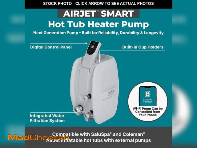 Lot 74-14360712 - SaluSpa AirJet Smart Hot Tub Heater Pump with App-Control - USED