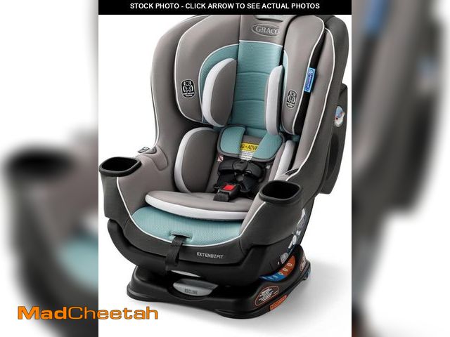 Lot 74-12096196 - Graco Extend2Fit Convertible Baby Car Seat, Rear and Forward Facing, Adjustable Extension Panel for ...