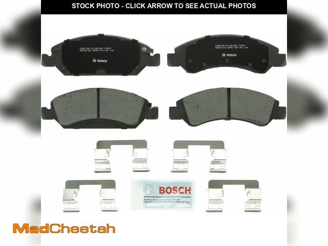 Lot 74-12601117 - BOSCH BP1363 QuietCast Premium Semi-Metallic Disc Brake Pad Set - Compatible with Select Cadillac Es...